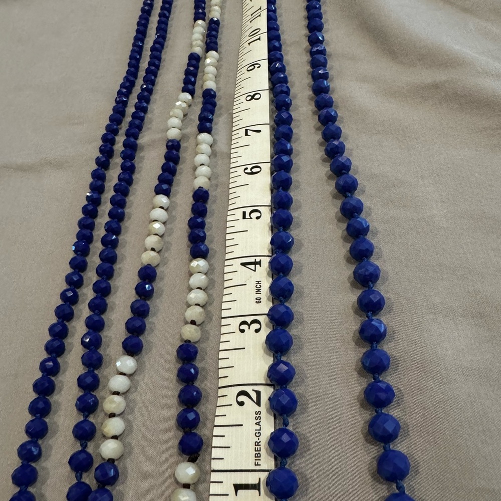 Bead necklaces